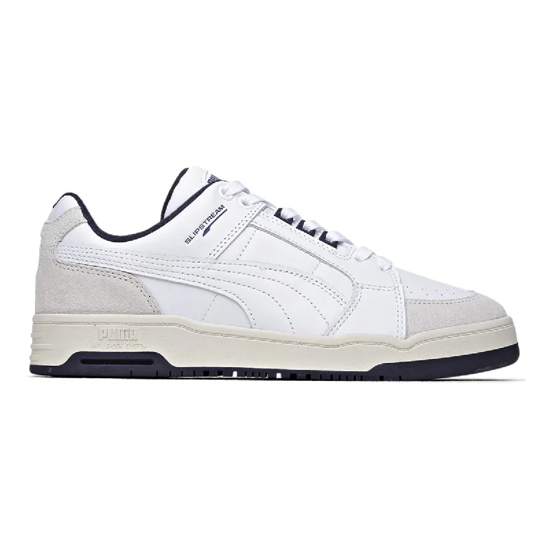 Men's Oxford shoes with a wingtip design and leather solePuma Men's Slipstream Lo White/Navy Men's Oxford shoes with a wingtip design and leather solePuma Men's Slipstream Lo White/Navy