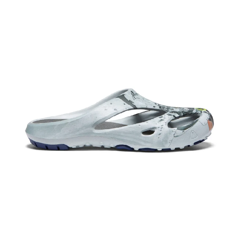 Men's sandals with a padded heelMen's Shanti Arts Clog x PG&AK | Silver Birch/Blue Depths Men's sandals with a padded heelMen's Shanti Arts Clog x PG&AK | Silver Birch/Blue Depths