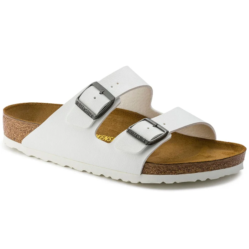 Men's sandals with a wide strap for supportBirkenstock Arizona Classic Footbed - Birko-Flor Men's sandals with a wide strap for supportBirkenstock Arizona Classic Footbed - Birko-Flor