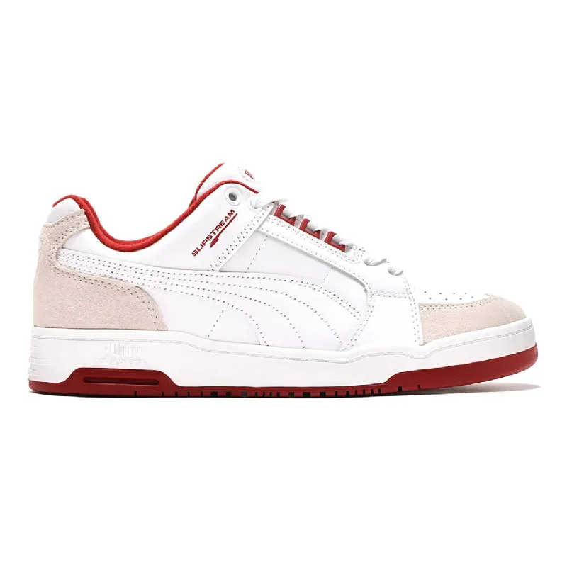 Men's Oxford shoes with a buckle closure and a pointed toePuma Men's Slipstream Lo White/Burgundy Men's Oxford shoes with a buckle closure and a pointed toePuma Men's Slipstream Lo White/Burgundy