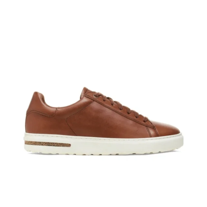 Men's Oxfords with a contrast stitching on the weltBirkenstock Men's Bend Low - Cognac Leather Men's Oxfords with a contrast stitching on the weltBirkenstock Men's Bend Low - Cognac Leather