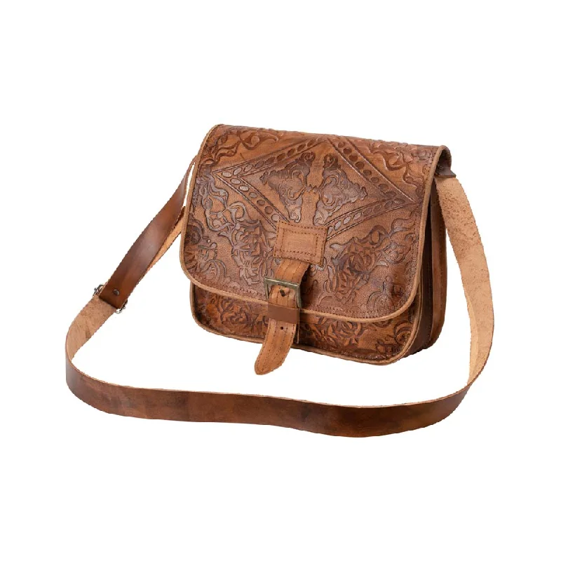 Men's sandals with a rubber sole for tractionEmbossed Leather Crossbody Bag | Brown Men's sandals with a rubber sole for tractionEmbossed Leather Crossbody Bag | Brown