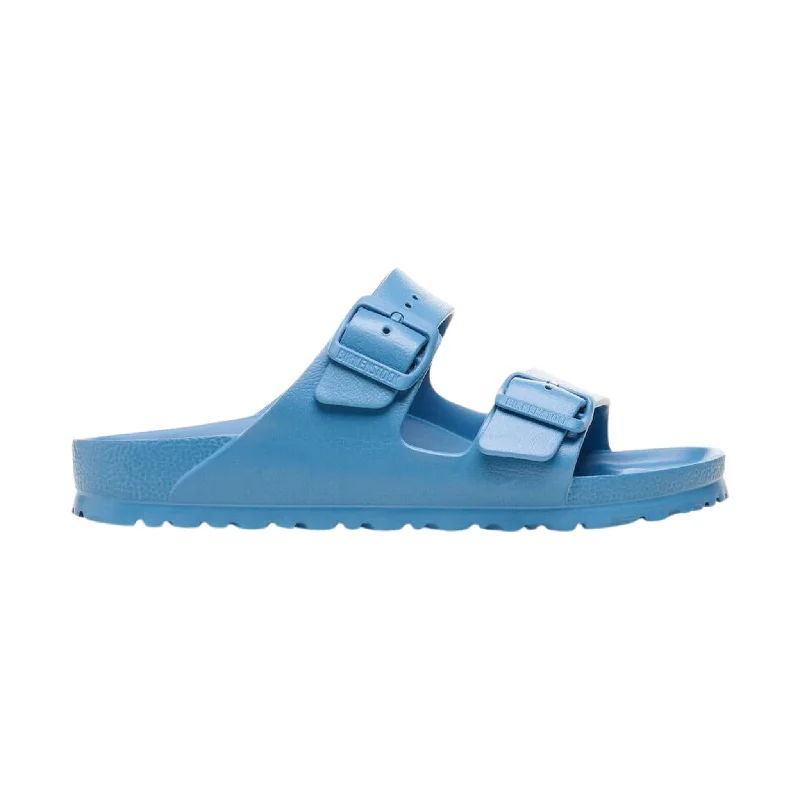 Men's sandals with a cushioned footbedBirkenstock Arizona Essentials EVA Sandal - Elemental Blue Men's sandals with a cushioned footbedBirkenstock Arizona Essentials EVA Sandal - Elemental Blue