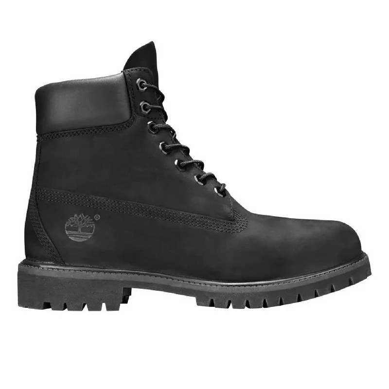Men's Oxford shoes with a shock - absorbing insole and a leather liningTimberland Men's 10073 6-Inch Premium Black Nubuck Waterproof Men's Oxford shoes with a shock - absorbing insole and a leather liningTimberland Men's 10073 6-Inch Premium Black Nubuck Waterproof