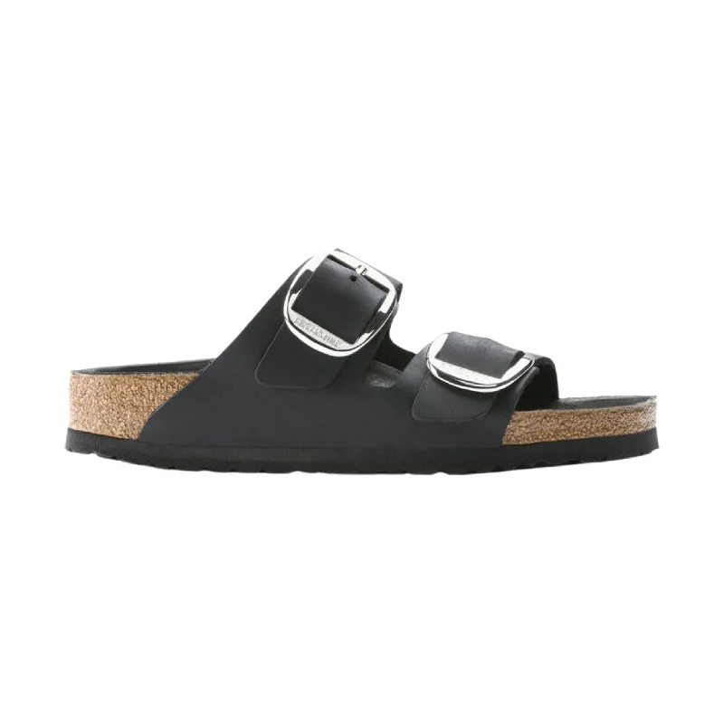 Men's leather sandals with an adjustable strapBirkenstock Arizona Big Buckle Sandal - Oiled Leather Black Men's leather sandals with an adjustable strapBirkenstock Arizona Big Buckle Sandal - Oiled Leather Black