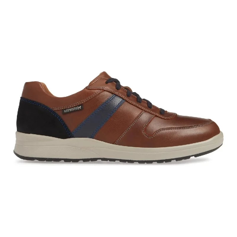 Men's Oxford shoes with a leather lining for breathabilityMephisto Men's Vito Tan/Navy Nubuck Men's Oxford shoes with a leather lining for breathabilityMephisto Men's Vito Tan/Navy Nubuck