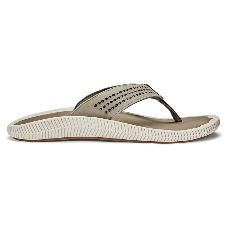 Men's sandals with a removable insole for cleaningOluKai Ulele Flip Flop Clay/Mustang (Men's) Men's sandals with a removable insole for cleaningOluKai Ulele Flip Flop Clay/Mustang (Men's)