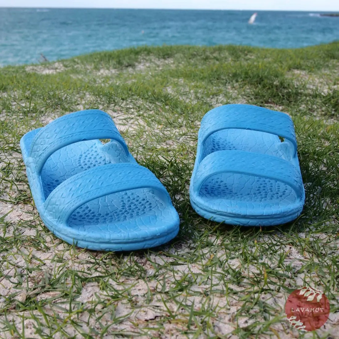 Men's sandals with a leather lining for comfortSky Blue Classic Jandals® - Pali Hawaii Sandals Men's sandals with a leather lining for comfortSky Blue Classic Jandals® - Pali Hawaii Sandals