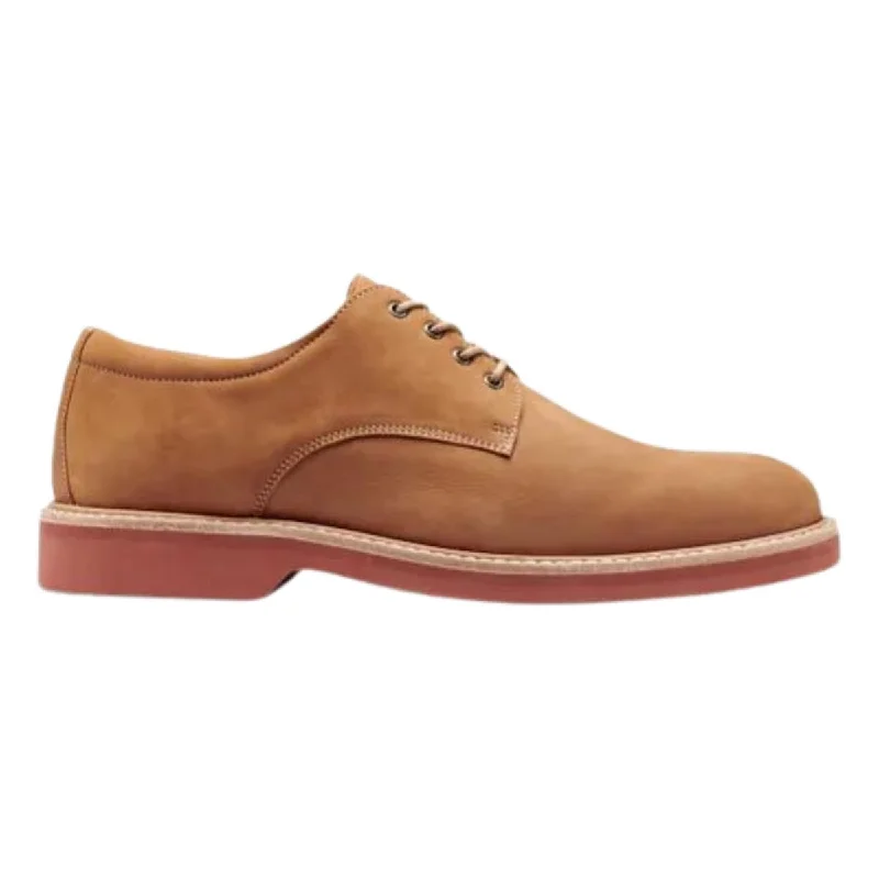 Men's Oxfords with a padded collar for a comfortable fitBass Men's Pasadena Derby Tan Buc Men's Oxfords with a padded collar for a comfortable fitBass Men's Pasadena Derby Tan Buc