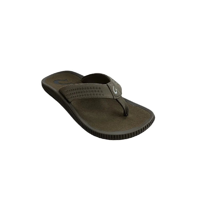 Men's sandals in a neutral color like black or brownMen's Ulele Flip Flop Sandal-Mustang/Mustang Men's sandals in a neutral color like black or brownMen's Ulele Flip Flop Sandal-Mustang/Mustang
