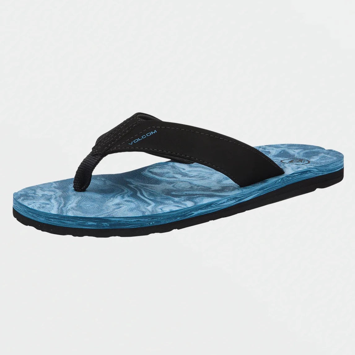 Men's sandals with a flexible sole for easy movementVolcom Men's Victor Sandal - Aged Indigo Swirl Men's sandals with a flexible sole for easy movementVolcom Men's Victor Sandal - Aged Indigo Swirl
