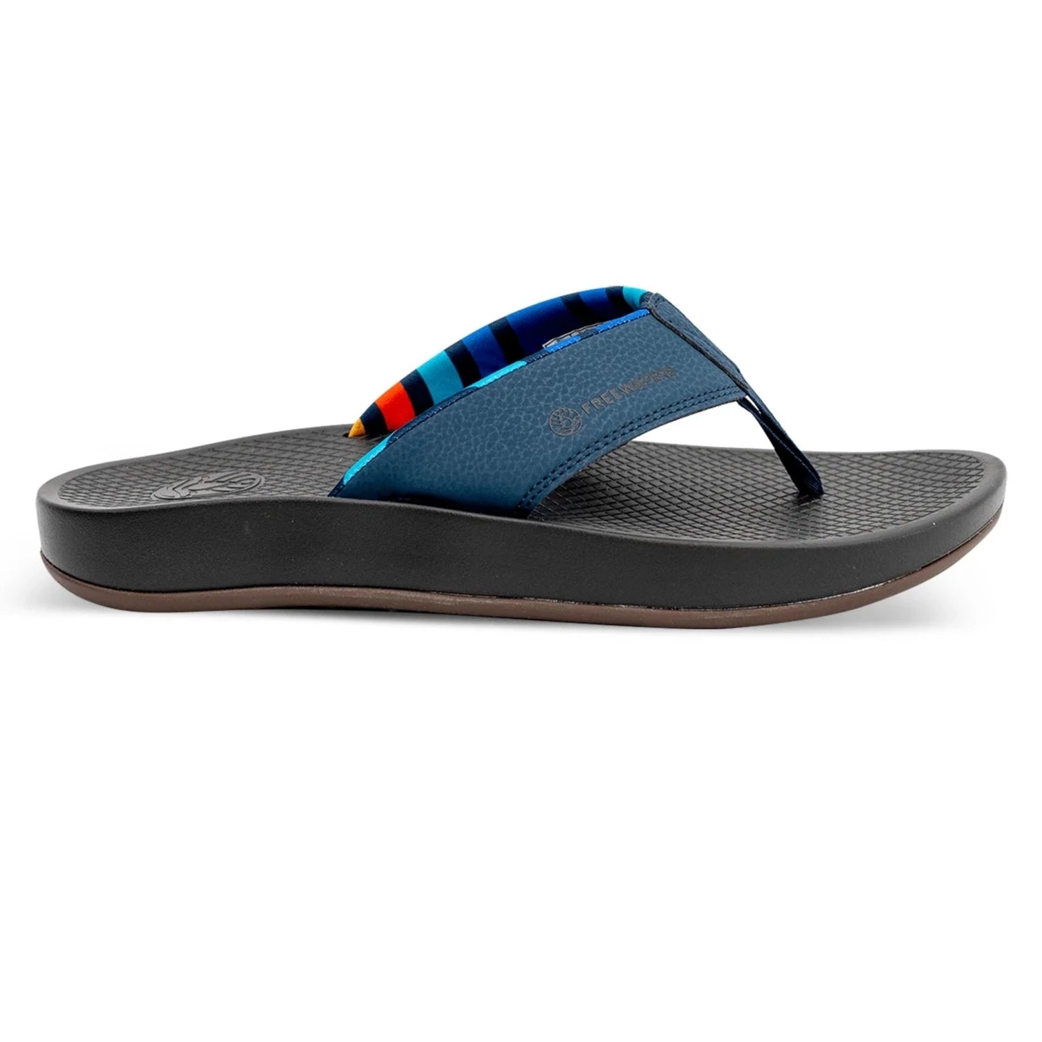 Men's sandals with a buckle closureFreewaters Cloud 9 Men's Super Soft Sandals - Navy Men's sandals with a buckle closureFreewaters Cloud 9 Men's Super Soft Sandals - Navy