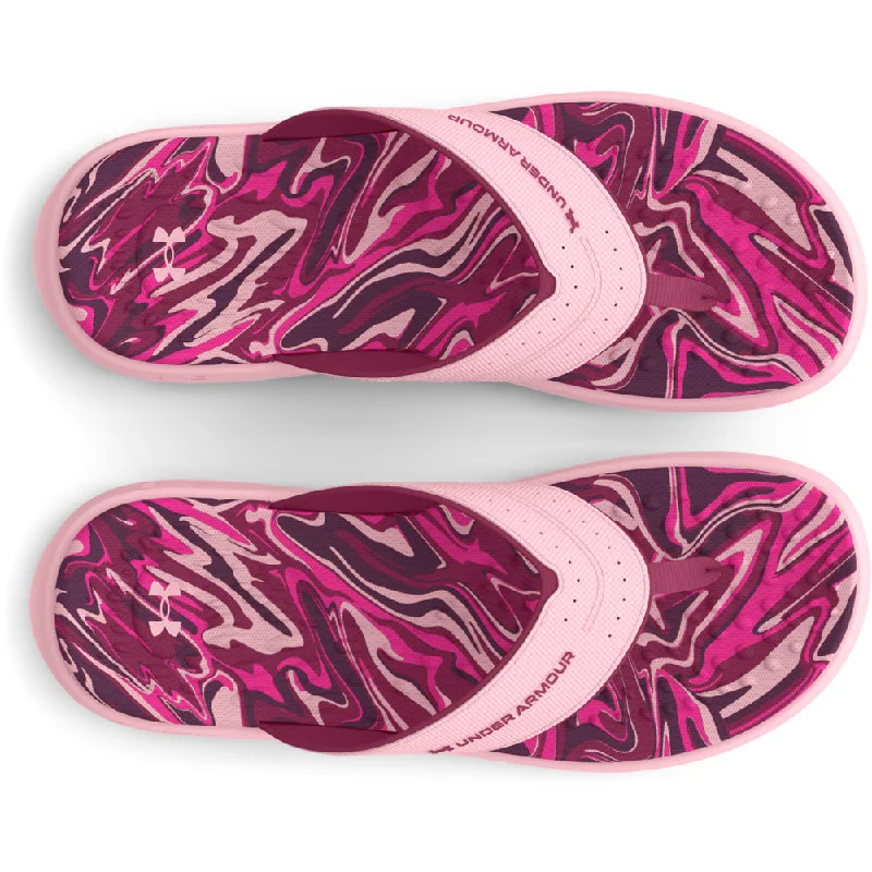 Men's sandals with a wide strap for supportGirls' Under Armour Ignite Marbella Graphic Sandals Men's sandals with a wide strap for supportGirls' Under Armour Ignite Marbella Graphic Sandals