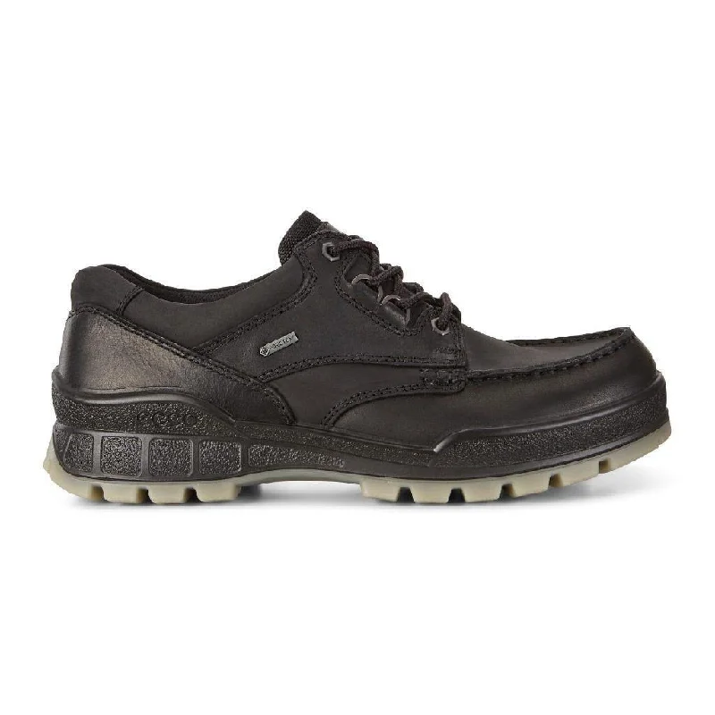 Men's Oxfords with a low - heeled design and a square toeECCO Men's 831714 Track 25 Lo Black Nubuck GORE-TEX Waterproof Men's Oxfords with a low - heeled design and a square toeECCO Men's 831714 Track 25 Lo Black Nubuck GORE-TEX Waterproof