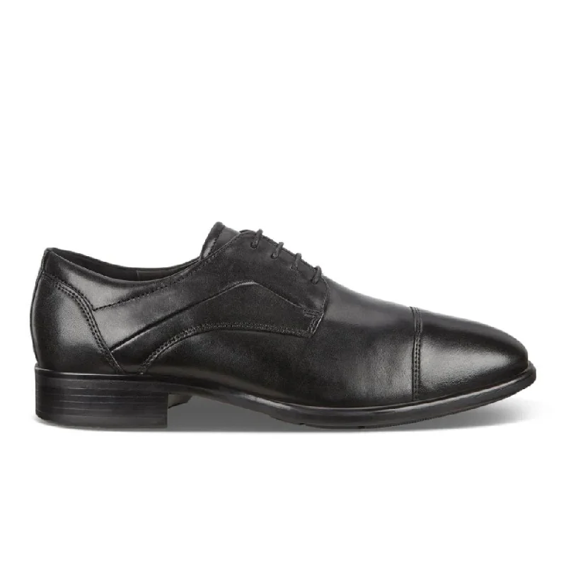 Men's Oxford shoes with a shock - absorbing insole and a leather liningEcco Men's Citytray Derby - Black Men's Oxford shoes with a shock - absorbing insole and a leather liningEcco Men's Citytray Derby - Black
