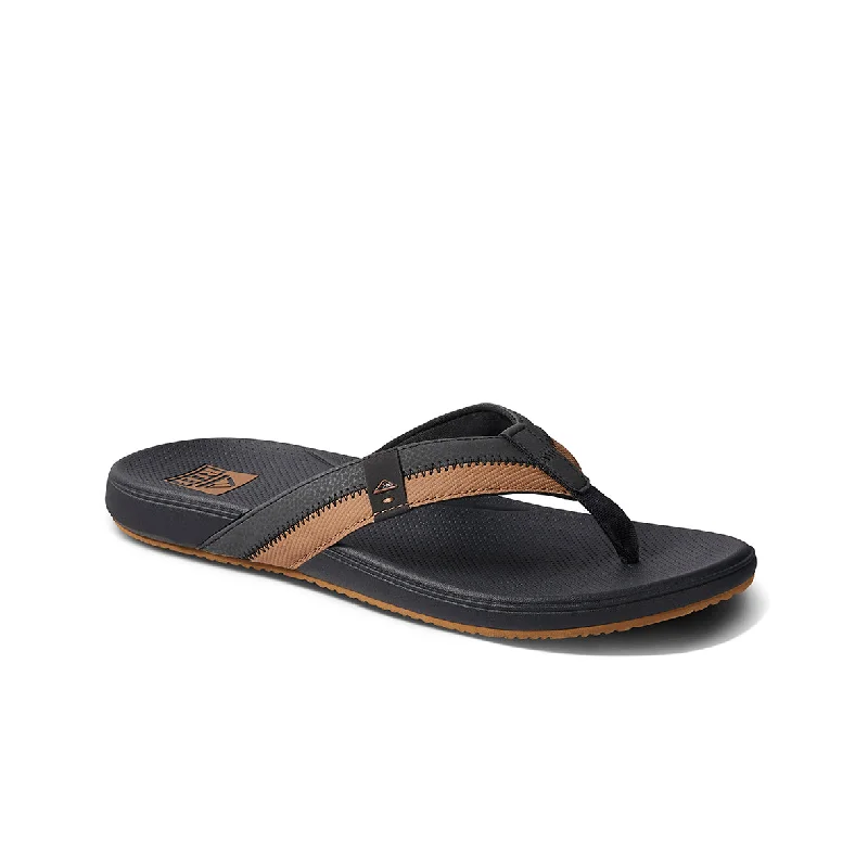 Men's leather sandals with an adjustable strapMens Cushion Phantom 2.0 - Tobacco / Grey Men's leather sandals with an adjustable strapMens Cushion Phantom 2.0 - Tobacco / Grey