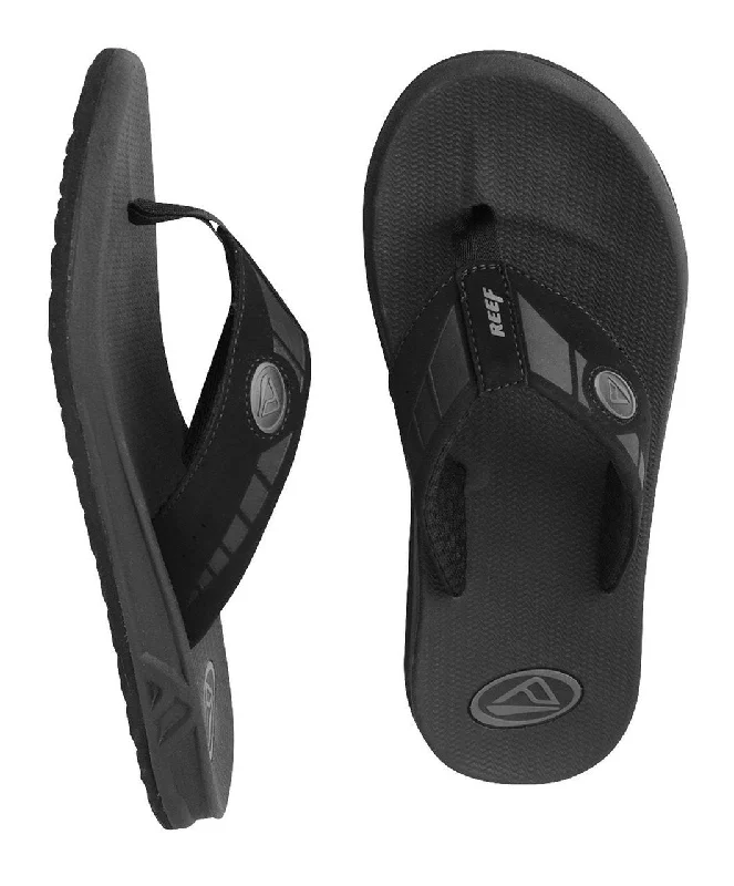 Flip - flop style men's sandals for beach wearReef Phantoms Mens Black Sandals Phantom 2476BLA Flip - flop style men's sandals for beach wearReef Phantoms Mens Black Sandals Phantom 2476BLA