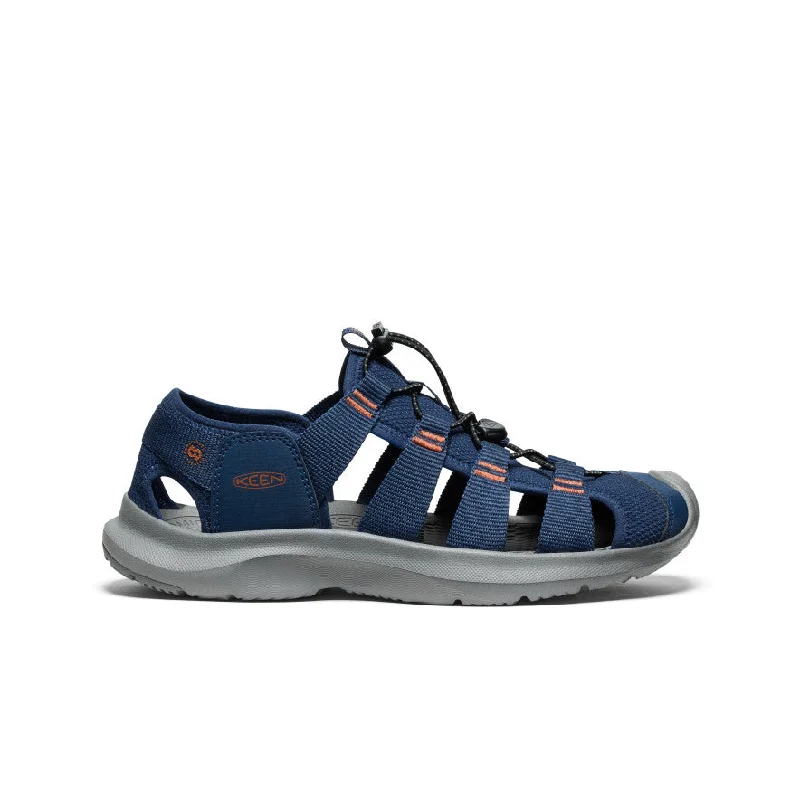 Men's sandals with a leather lining for comfortMen's Seanik H2 Sandal | Naval Academy/Gold Flame Men's sandals with a leather lining for comfortMen's Seanik H2 Sandal | Naval Academy/Gold Flame