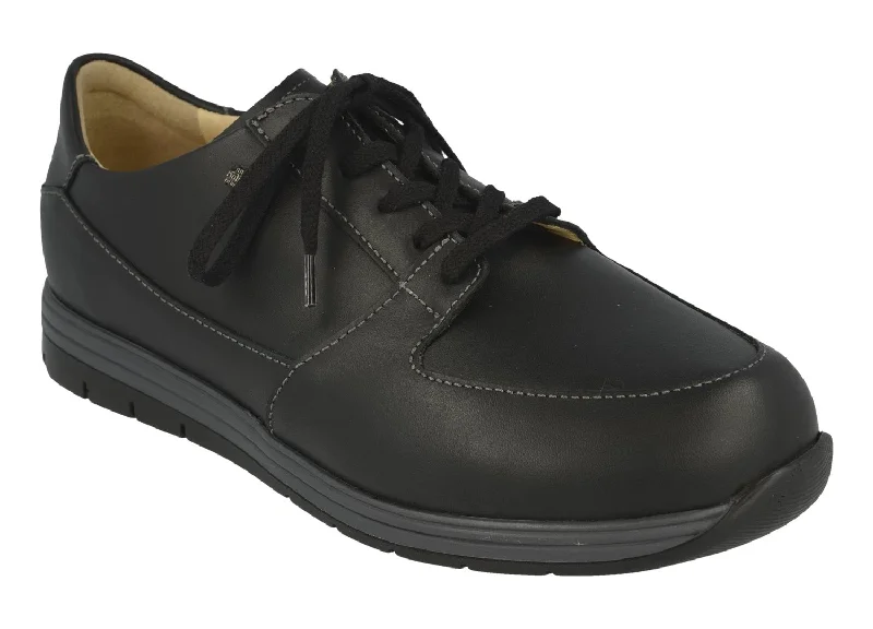 Men's Oxford shoes with a smooth leather upper and a leather soleFinn Comfort Vernon Men's Oxford shoes with a smooth leather upper and a leather soleFinn Comfort Vernon