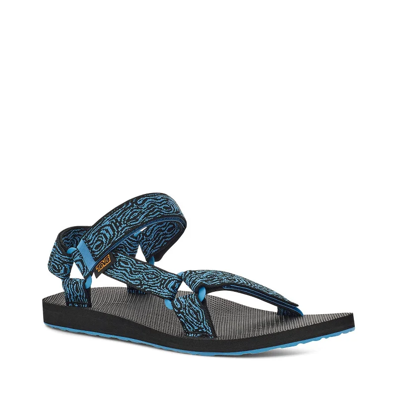 Men's sandals with a pointed toe for a stylish lookMen's Shoes Teva ORIGINAL UNIVERSAL Strappy Sandals 1004006 RIPPLE CENDRE BLUE Men's sandals with a pointed toe for a stylish lookMen's Shoes Teva ORIGINAL UNIVERSAL Strappy Sandals 1004006 RIPPLE CENDRE BLUE