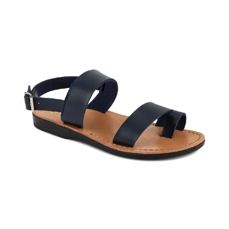 Men's sandals with a toe post designCarmel Vegan - Leather Alternative Sandal | Blue Men's sandals with a toe post designCarmel Vegan - Leather Alternative Sandal | Blue