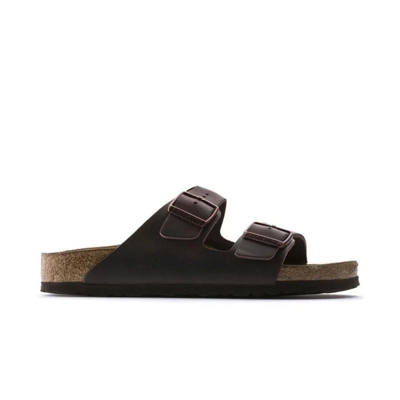 Men's sandals with a stretchy strap for a better fitBirkenstock Arizona Soft Footbed - Habana Oiled Leather Men's sandals with a stretchy strap for a better fitBirkenstock Arizona Soft Footbed - Habana Oiled Leather