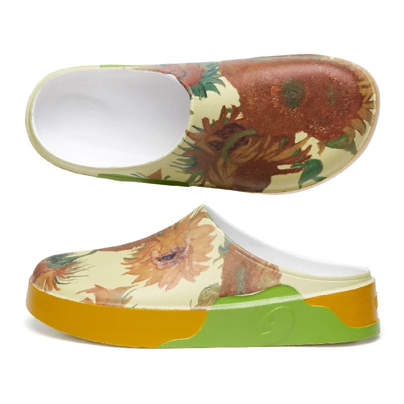 Men's sandals with a removable insole for cleaningVan Gogh Sunflowers Tenerife Men Men's sandals with a removable insole for cleaningVan Gogh Sunflowers Tenerife Men