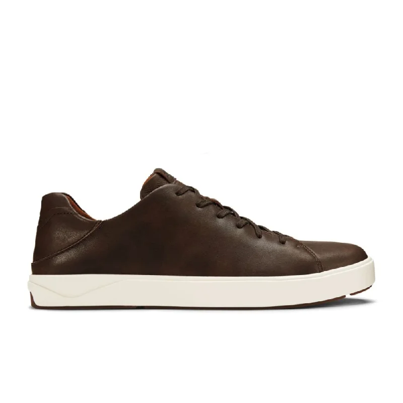 Men's Oxfords with a cap - toe design and a rubber heelOlukai Men's Lae'ahi Li 'Ili - Dark Wood Men's Oxfords with a cap - toe design and a rubber heelOlukai Men's Lae'ahi Li 'Ili - Dark Wood