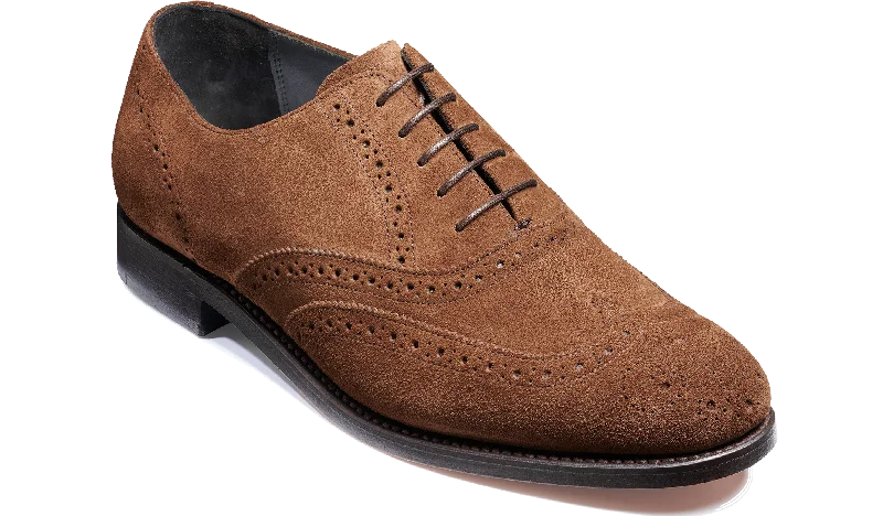 Men's Oxford shoes with a padded insole for all - day comfortChancery - Castagnia Suede Men's Oxford shoes with a padded insole for all - day comfortChancery - Castagnia Suede