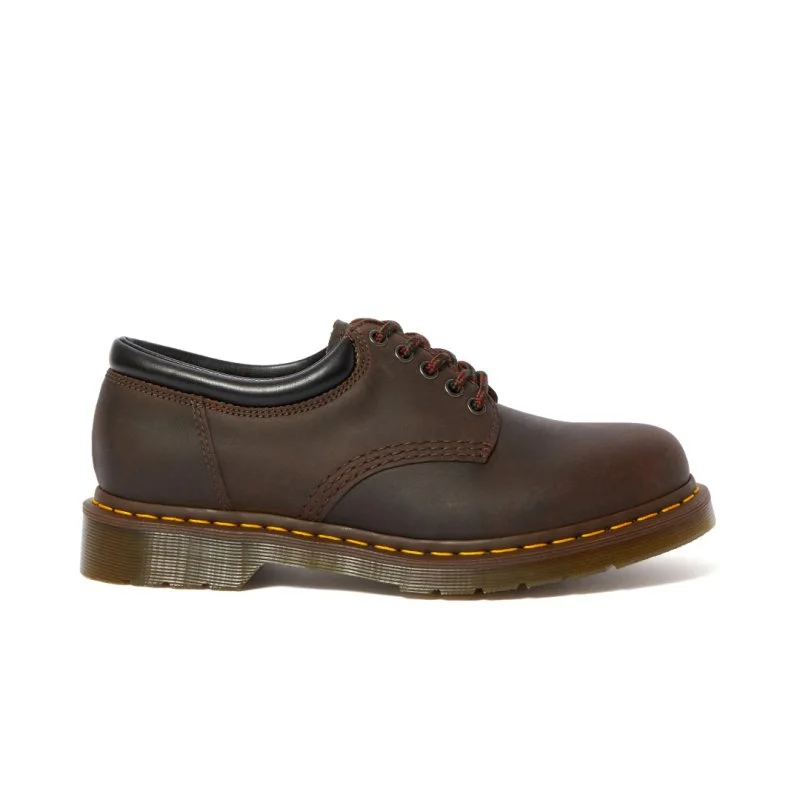 Men's Oxford shoes with a shock - absorbing insole and a leather liningDr. Martens 8053 - Dark Brown Crazy Horse Men's Oxford shoes with a shock - absorbing insole and a leather liningDr. Martens 8053 - Dark Brown Crazy Horse