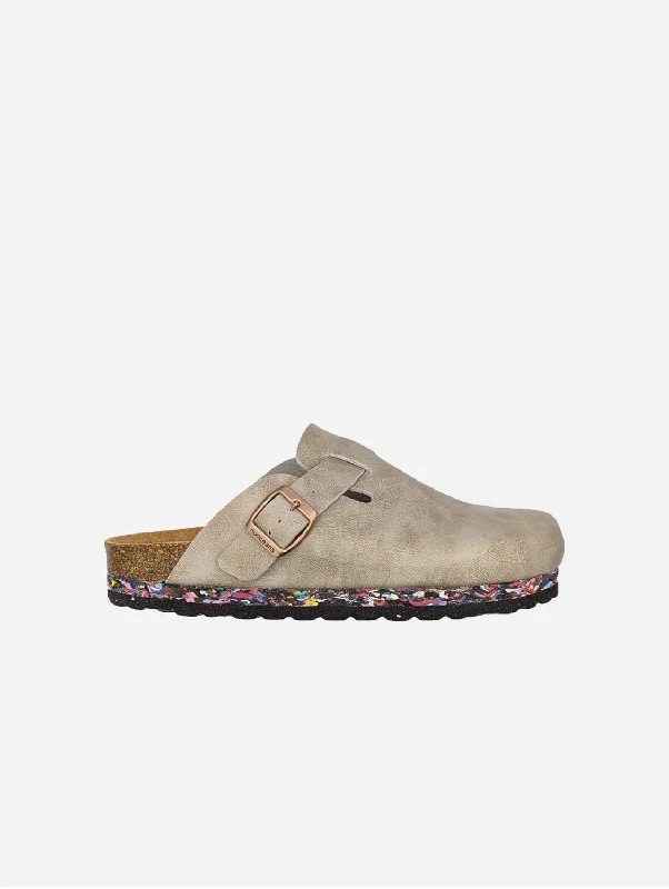 Men's sandals with a pointed toe for a stylish lookLondon Unisex Vegan Leather Clogs | Mist Men's sandals with a pointed toe for a stylish lookLondon Unisex Vegan Leather Clogs | Mist