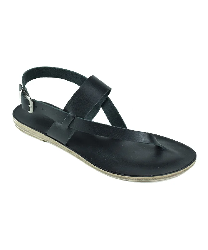Men's sandals with a cushioned footbedPacific HWY - Soft Leather Thong Sandal | Black Men's sandals with a cushioned footbedPacific HWY - Soft Leather Thong Sandal | Black