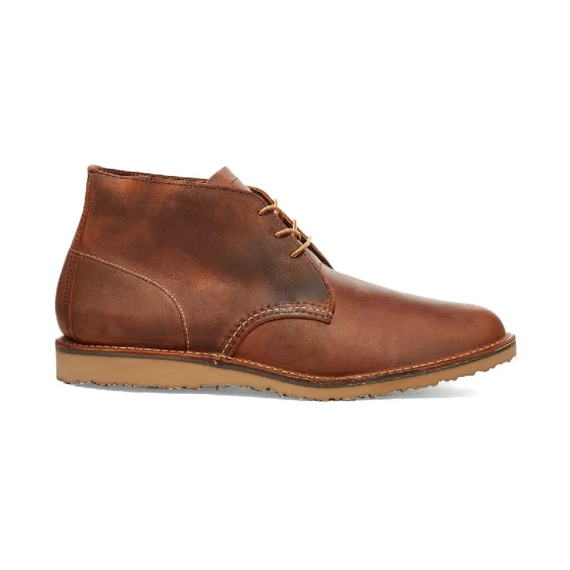 Men's Oxford shoes with a double - buckle strapRed Wing Men's Weekender Chukka 3322 Tan Men's Oxford shoes with a double - buckle strapRed Wing Men's Weekender Chukka 3322 Tan