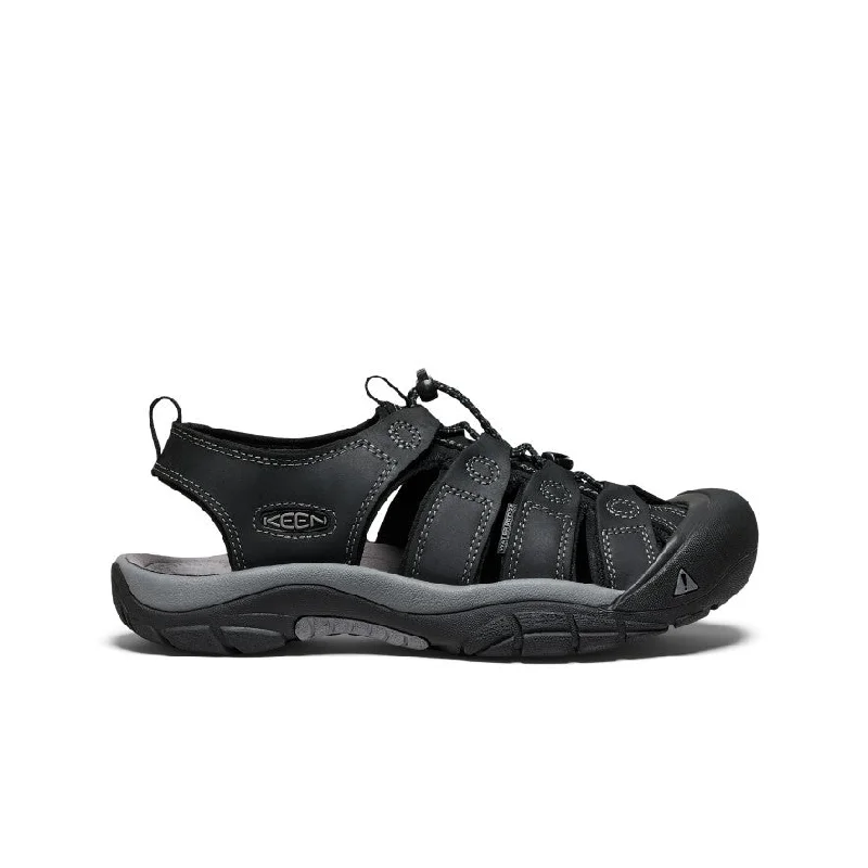 Waterproof men's sandals for water activitiesMen's Newport Leather Sandal | Black/Steel Grey Waterproof men's sandals for water activitiesMen's Newport Leather Sandal | Black/Steel Grey