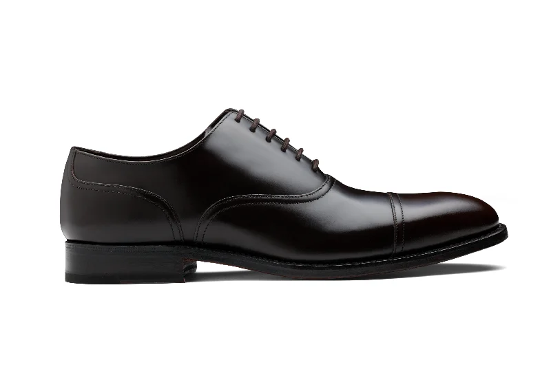 Men's Oxford shoes with a wingtip design and leather solePullman 2 - Walnut Hi-Shine Men's Oxford shoes with a wingtip design and leather solePullman 2 - Walnut Hi-Shine