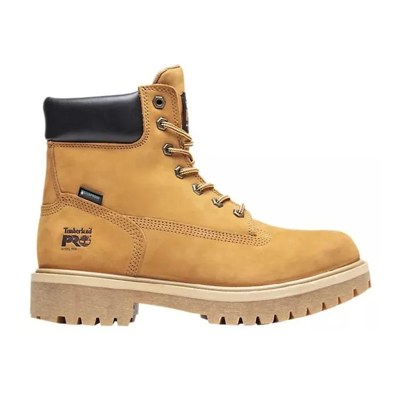 Men's Oxford shoes with a double - buckle strapTimberland Men's 65016 PRO速 Direct Attach 6" Wheat Steel Toe Waterproof Men's Oxford shoes with a double - buckle strapTimberland Men's 65016 PRO速 Direct Attach 6" Wheat Steel Toe Waterproof