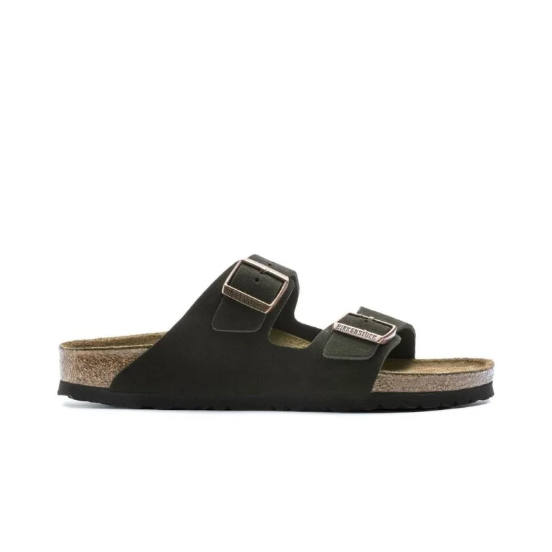 Men's sandals with a leather lining for comfortBirkenstock Arizona Soft Footbed - Mocha Suede Men's sandals with a leather lining for comfortBirkenstock Arizona Soft Footbed - Mocha Suede