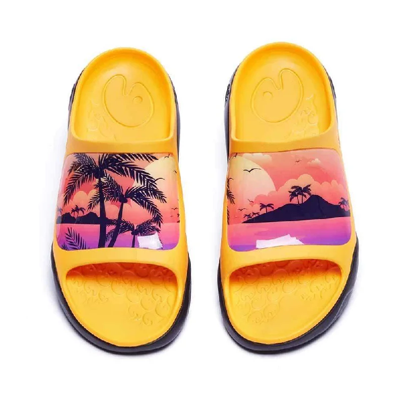 Men's sandals with a perforated leather upper for ventilationRomantic Island Ibiza Slides Men's sandals with a perforated leather upper for ventilationRomantic Island Ibiza Slides