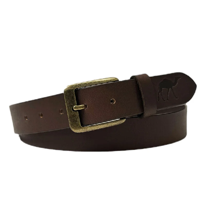 Men's sandals with a toe post designThe Jericho Belt - Classic Brown Leather Belt | Bronze Men's sandals with a toe post designThe Jericho Belt - Classic Brown Leather Belt | Bronze