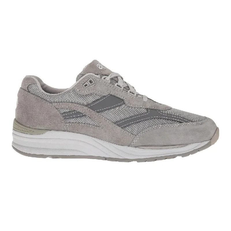 Men's Oxfords with a padded collar for a comfortable fitSAS Men's Journey Mesh Grey