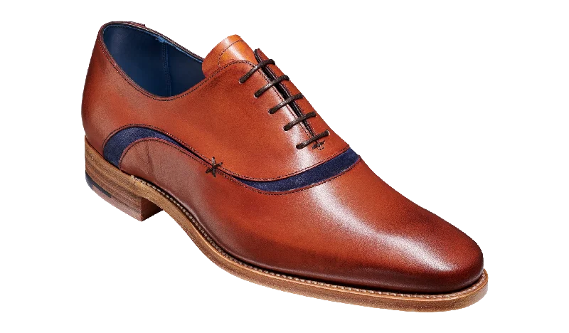 Men's Oxfords with a classic silhouette and a high - shine finishEmerson - Antique Rosewood Navy Suede Men's Oxfords with a classic silhouette and a high - shine finishEmerson - Antique Rosewood Navy Suede