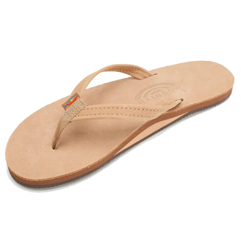 Men's sandals with a shock - absorbing insoleRainbow Women's Sierra Brown Premier Leather Single Layer Narrow Strap 301ALTSNSRBRL Men's sandals with a shock - absorbing insoleRainbow Women's Sierra Brown Premier Leather Single Layer Narrow Strap 301ALTSNSRBRL