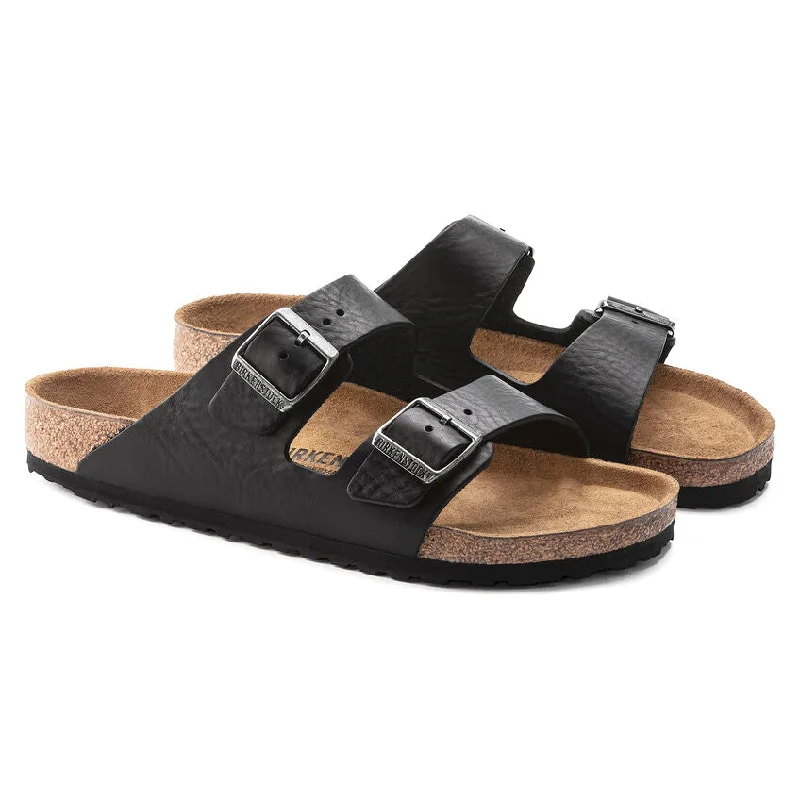 Men's sandals in a neutral color like black or brownBirkenstock Arizona Grip Leather Men's Sandal Men's sandals in a neutral color like black or brownBirkenstock Arizona Grip Leather Men's Sandal