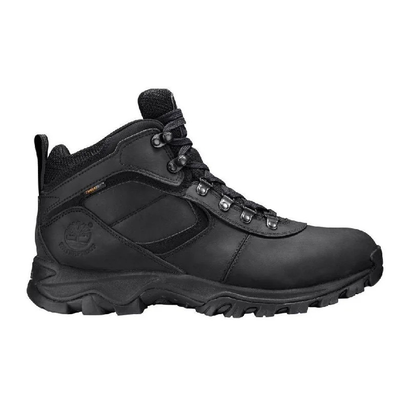 Men's Oxfords with a padded collar for a comfortable fitTimberland Men's Mt. Maddsen Mid Hiking Boots Black Waterproof Men's Oxfords with a padded collar for a comfortable fitTimberland Men's Mt. Maddsen Mid Hiking Boots Black Waterproof