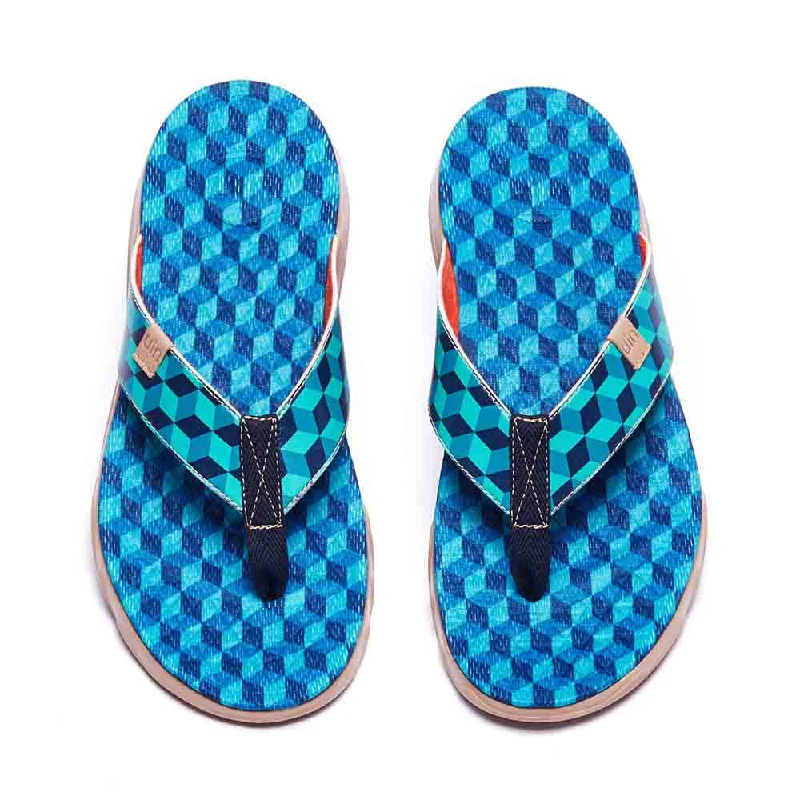 Men's sandals with a stretchy strap for a better fitRubik's Cube Men Majorca Flip Flops Men's sandals with a stretchy strap for a better fitRubik's Cube Men Majorca Flip Flops