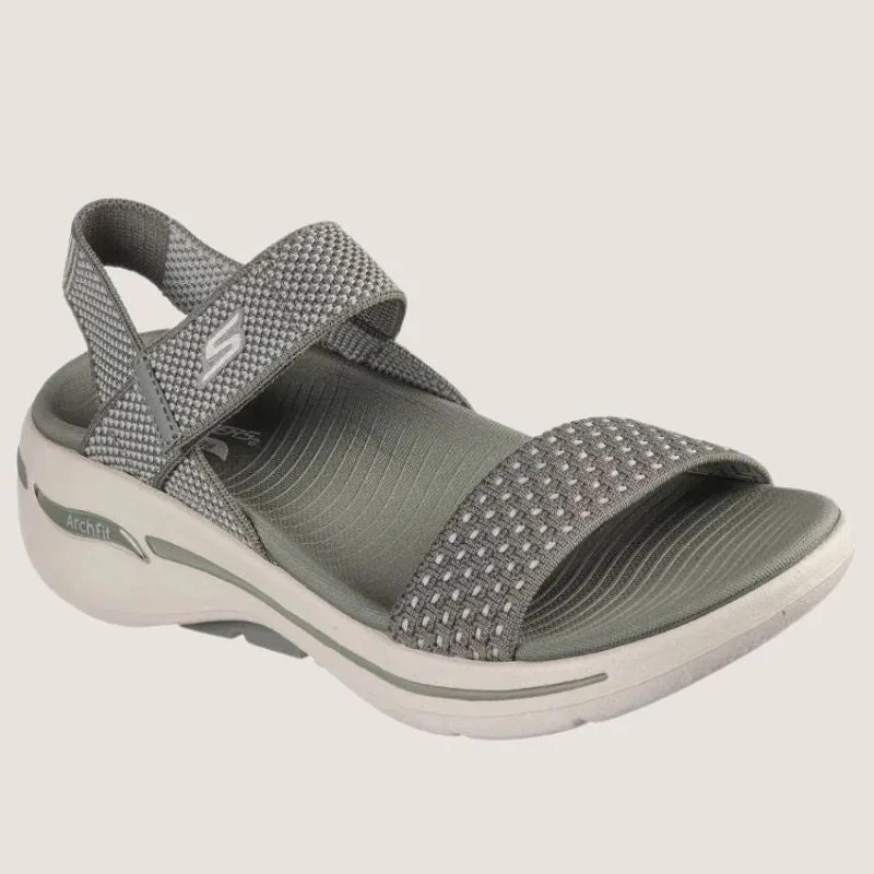Men's sandals with a shock - absorbing insoleSkechers Go Walk Arch Fit Sandal Polished Men's sandals with a shock - absorbing insoleSkechers Go Walk Arch Fit Sandal Polished
