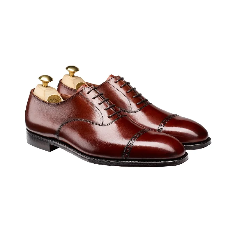 Men's Oxfords with a padded collar for a comfortable fitBelgrave Chestnut Antique Calf Men's Oxfords with a padded collar for a comfortable fitBelgrave Chestnut Antique Calf