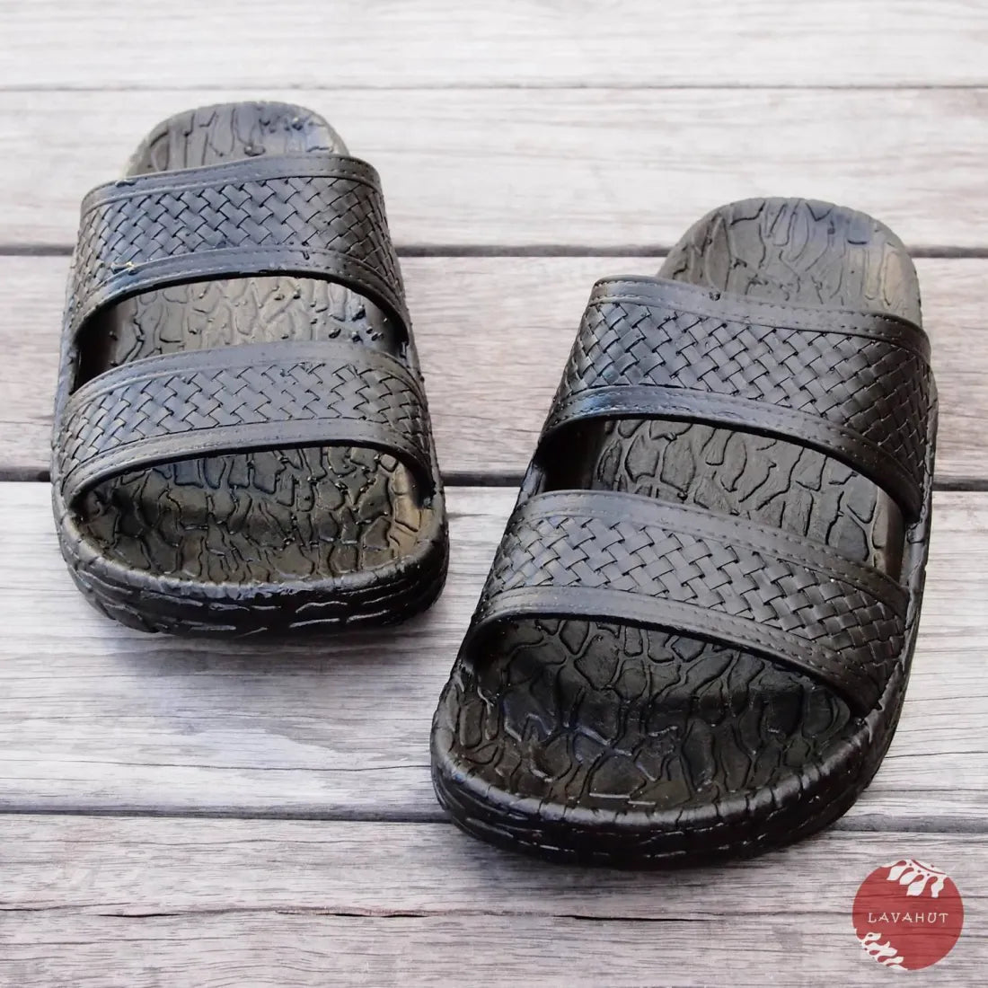 Men's sandals with a stretchy strap for a better fitBlack Jon Jandals® - Pali Hawaii Men's sandals with a stretchy strap for a better fitBlack Jon Jandals® - Pali Hawaii