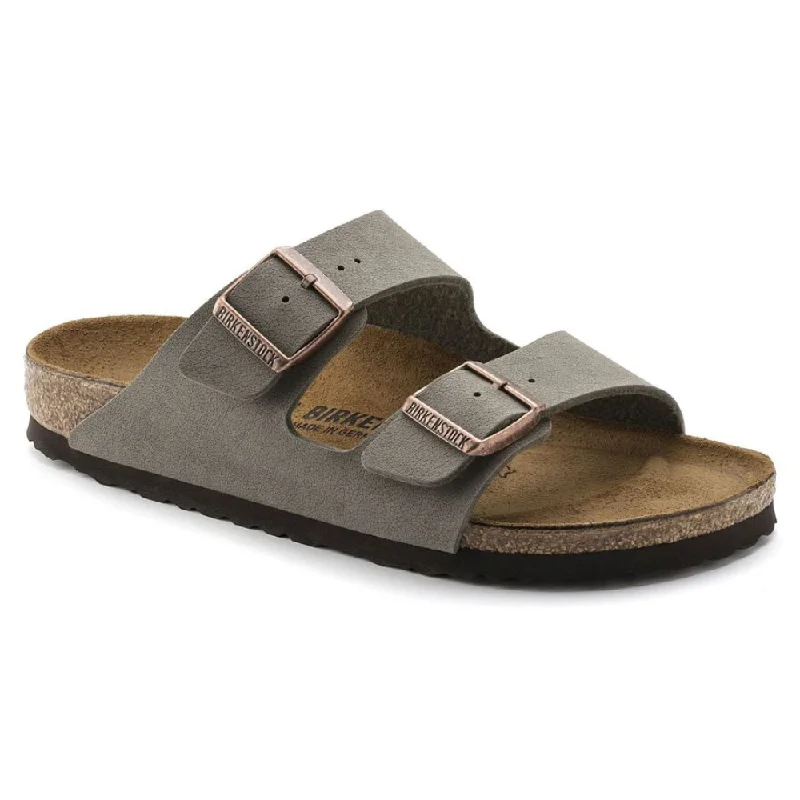 Flip - flop style men's sandals for beach wearBirkenstock Arizona Birkibuc Stone Sandal (Unisex) Flip - flop style men's sandals for beach wearBirkenstock Arizona Birkibuc Stone Sandal (Unisex)