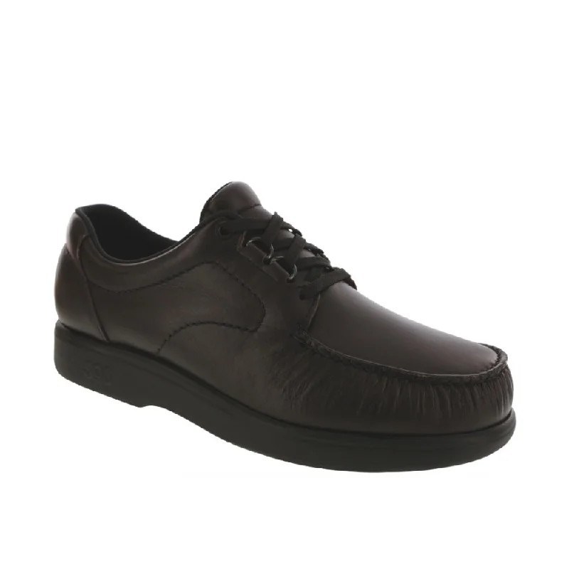 Men's Oxford shoes with a double - buckle strapSAS Men's Bout Time Lace Up Loafer - Cacao